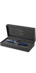 PARKER Sonnet stylo plume, Bleu Raffiné, attributs palladium, plume fine 18 carats – Livré dans son écrin