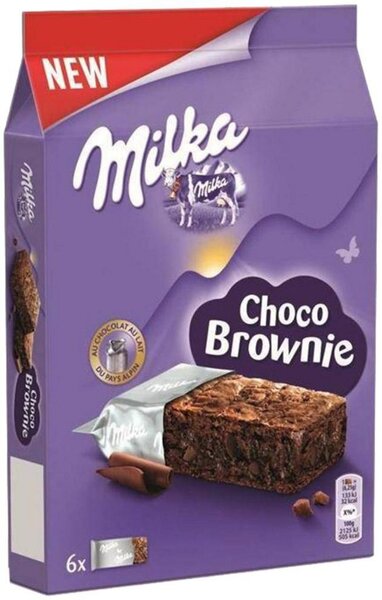 Milka Choco Brownie Individuel 180g (lot de 3)