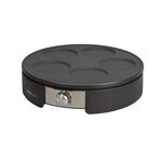 KITCHEN CHEF KSLW-170F Crepiere double plaque - Noir