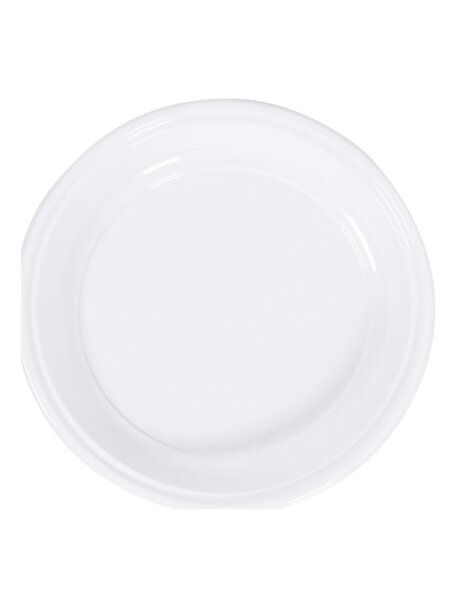 Assiette plastique diamètre 22cm (colis de 1000 assiettes)