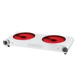 KITCHENCOOK - HPV240 - Plaque Vitrocéramique -2 Feux - 2400W - Inox