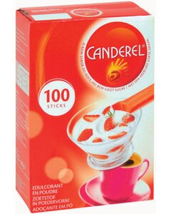Canderel Edulcorant en Poudre 100 Sticks (lot de 6)