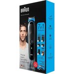 Braun MGK3245 Tondeuse 7-En-1 - Tondeuse barbe, visage et cheveux - 13 longueurs (0,5 a 21mm) - 80min de tonte