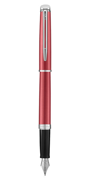WATERMAN Hemisphere stylo plume, rose corail, plume moyenne,  attributs palladium, écrin