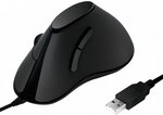 Souris filaire LogiLink verticale pour droitier (Noir)