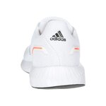 ADIDAS Baskets de Running RUNFALCON 2.0 Homme Blanc et Chromé
