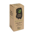 Paille biodégradable en papier Fiesta Green - Argentée - Lot de 250 - Papier