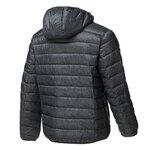 NORTHVALLEY Doudoune fine Mylan Homme Noir