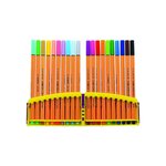 STABILO Colorparade 20 stylos-feutres Point 88 - dont 10 pastel