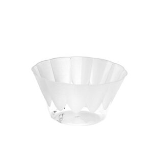 Set de 20 coupelles à glace et à dessert en polystyrène, 12cmx7cm, 400 ml, transparent PAPSTAR