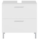 Germania Armoire de plancher sous-lavabo GW-Arvada 60x35x60 cm Blanc