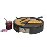 KITCHEN CHEF KSLW-170F Crepiere double plaque - Noir