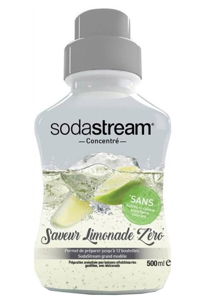Sodastream Concentré Saveur Limonade Zéro 500ml (lot de 3)