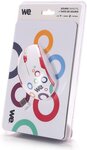 Souris Optique sans fil We + Tapis souris assortis (Motif Circle)
