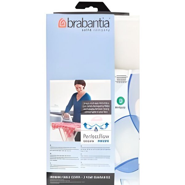 BRABANTIA Housse pour table a repasser Bubble, Perfect flow - 135 x 45 cm