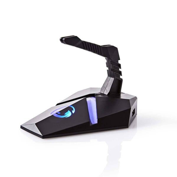 Organisateur de câble de souris Nedis avec Hub USB 3.0 (Noir)