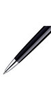 WATERMAN Hemisphere Stylo bille, noir brillant, recharge bleue pointe moyenne, Coffret cadeau