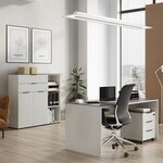 Germania Armoire sur roulettes GW-Ancona 51x41x55cm Cachemire et noyer