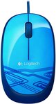 Souris filaire Logitech M105 (Bleu)