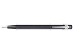 Stylo à plume 849 CLASSIC LINE Aluminium Pte Fine Noir CARAN D'ACHE