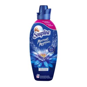 Soupline Adoucissant Textile Concentré Moments Magiques Câlin d’Amour Perles de Fraîcheur 1,2L (lot de 3)