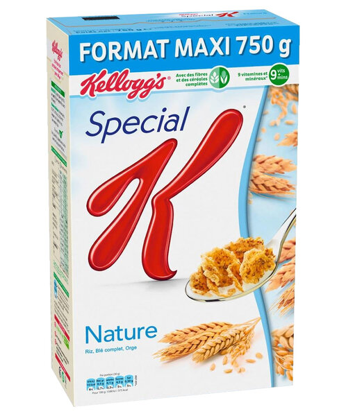 Kellogg's Kellogg’s Spécial K Originale Nature Format Maxi 750g (lot de 3)