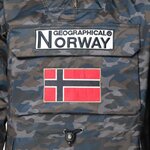 GEOGRAPHICAL NORWAY Parka Barman Camo 068 - Homme - Marine