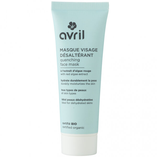 Avril - Masque Visage Désaltérant 50ml - Certifié Bio