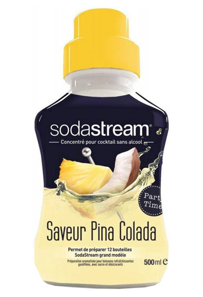 Sodastream Concentré pour Cocktail sans Alcool Saveur Pina Colada 500ml (lot de 5)