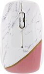 Souris sans fil T'nB Exclusiv' Series Marbre (Blanc/Rose)