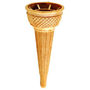 La Basquaise 416 Cornets à Glace Megève 1 Boule 1,46Kg (lot de 2 soit 832 cornets)