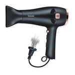 BEURER HC55 STYLE PRO Seche-cheveux avec enroulement du câble - Noir/Cuivre