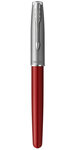 PARKER Sonnet Essentiel Stylo plume, Rouge, Plume moyenne, encre bleue, Coffret cadeau
