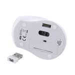 T'nB Souris optique sans fil ultra mini récepteur USB 2,4 GHz -Blanche
