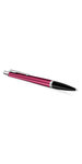 PARKER Urban - Stylo-bille, magenta éclatant, pointe moyenne, attributs chromés, recharge bleue