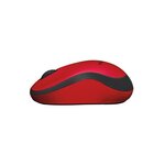 LOGITECH Souris Silencieuse M220 Silent - Sans Fil - Rouge