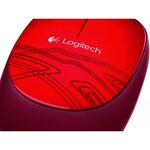 Souris filaire Logitech M105 (Rouge)
