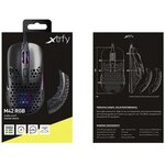 Souris Gaming Filaire - XTRFY - M42 - Ultra légere - Noir (M42-RGB-BLACK)