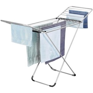 METALTEX Séchoir aluminium a rabats LIPARI 18 m argent