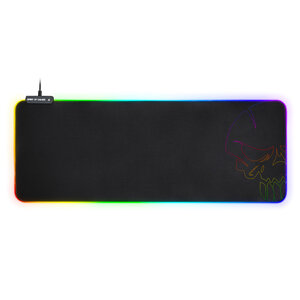 Spirit Of Gamer Skull RGB Gaming Mouse Pad XXL