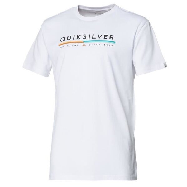 T-shirt Retro Lines - Blanc S