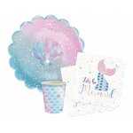 Lot de 20 serviettes - Sirène