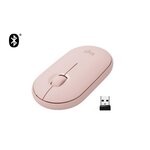 LOGITECH Souris filaire M350 PEBBLE Rose