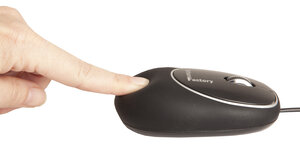 URBAN FACTORY Urban Factory Mouse Memory Foam Black USB 2.0,Optical,800 dpi