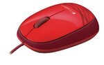 Souris filaire Logitech M105 (Rouge)