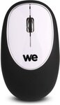 Souris Optique sans fil We silicone (Noir)