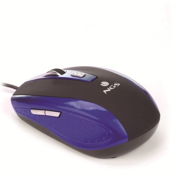Souris filaire NGS Tick (Noir/Bleu)