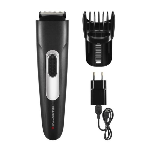 ROWENTA TN2801F4 Stylis Easy Tondeuse barbe homme, Rechargeable, Lames auto-affûtées inox, Réglage précision 1 mm