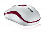 Souris Optique sans fil Rapoo M10+ (Blanc/Rouge)