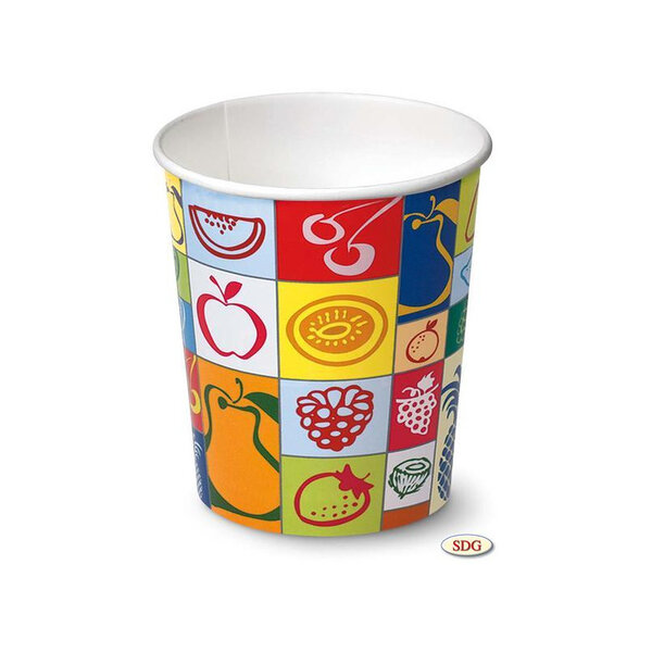 Pot à Glace en Carton Tutti Frutti 940 ml - SDG - Lot de 570